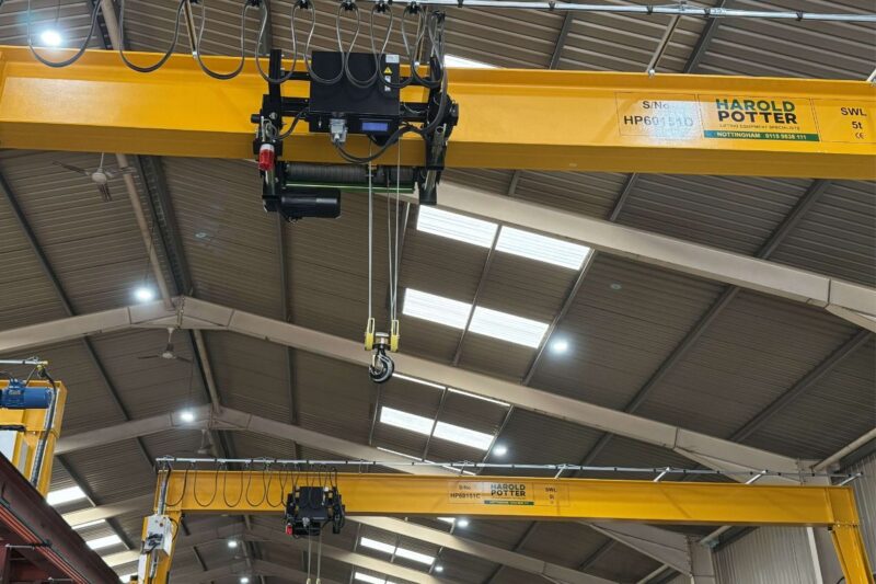 load monitoring crane hoist
